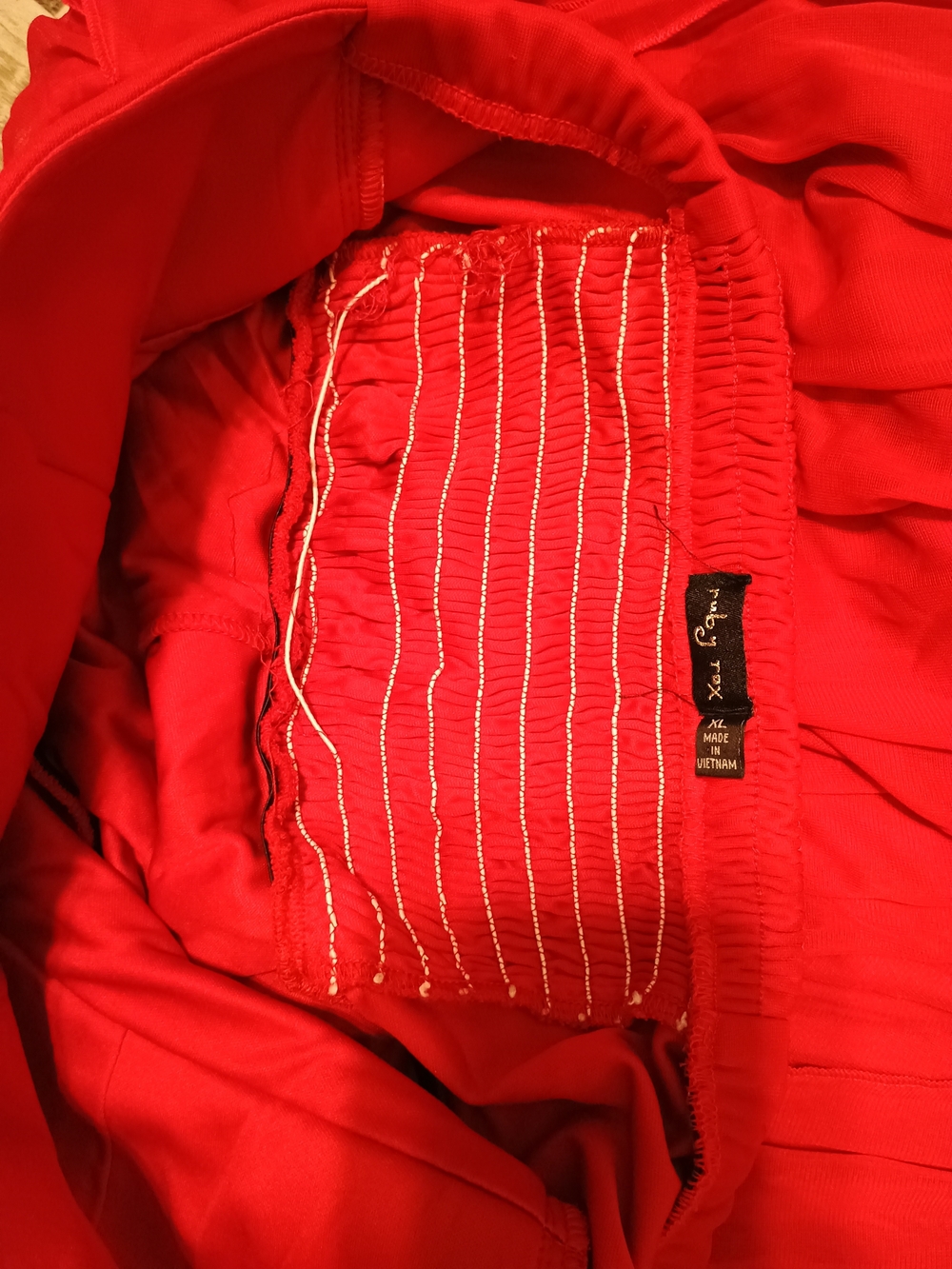 Ruby Rox Red Strapless High-Low Chiffon Dress - Picture 8 of 8